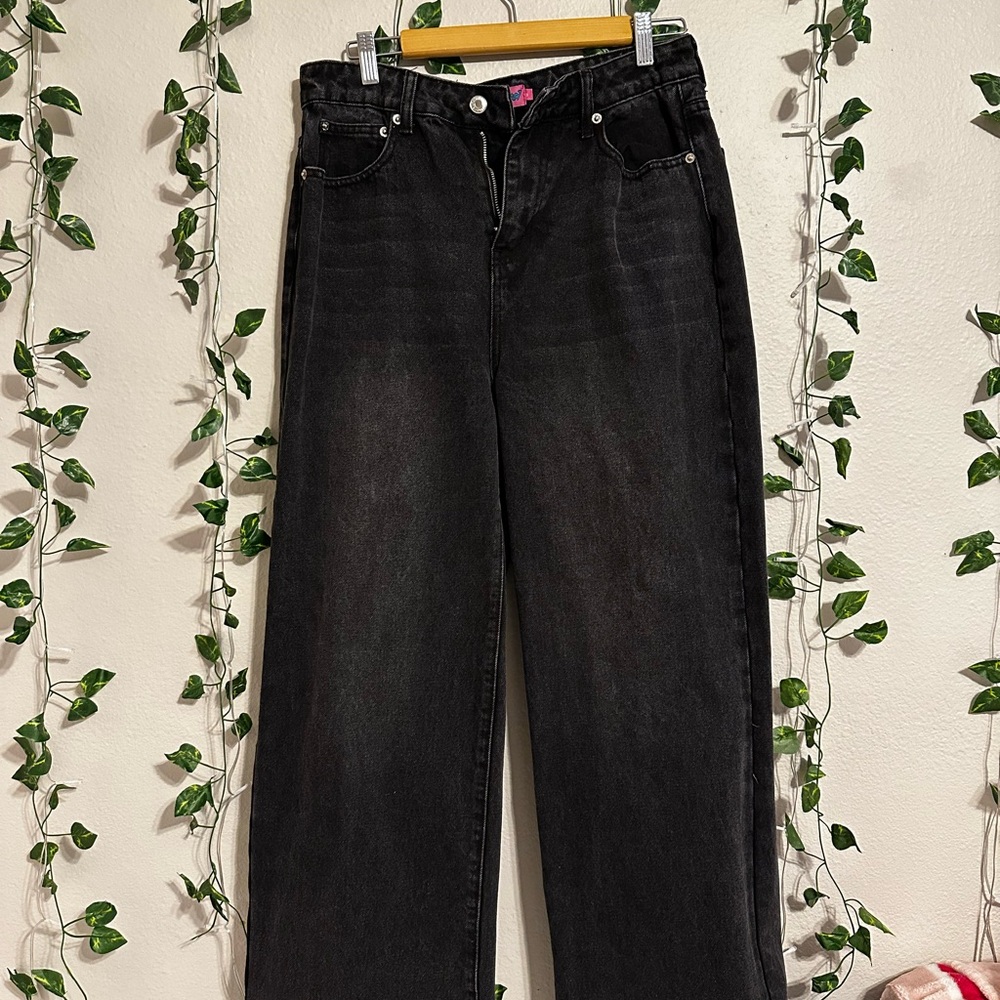 Edikted Baggy Black Women's Jeans